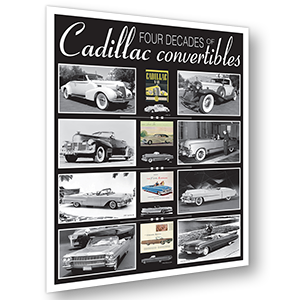 Cadillac Convertibles Poster